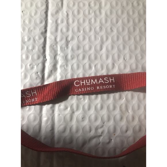 CHUMASH CASINO RESORT Lanyard Red - Picture 2 of 3